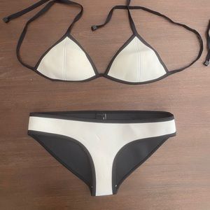 TRIANGL white bikini! Size M(top) and S(bottom).